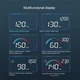 Head-Up Display Car GPS Universal Speed Compass HD Projector E-dog Version