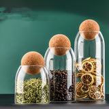 Cork Sealed Display Glass Bottle