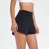 Fitness Sports High Waist Anti-exposure Quick-drying Shorts