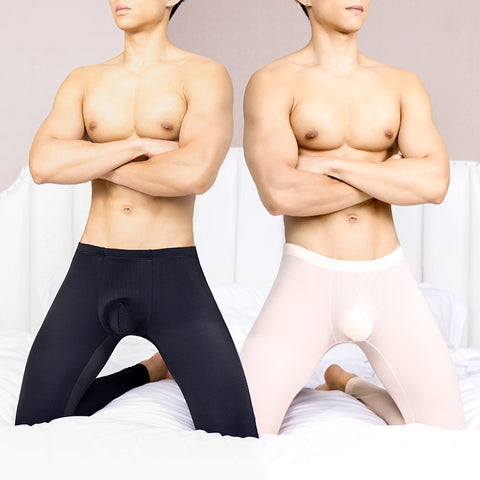 Men's Solid Color Leggings Tight