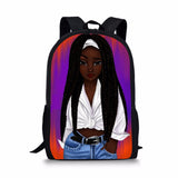 Children decompression spine backpack