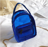 Casual wild jelly parent-child shoulder bag