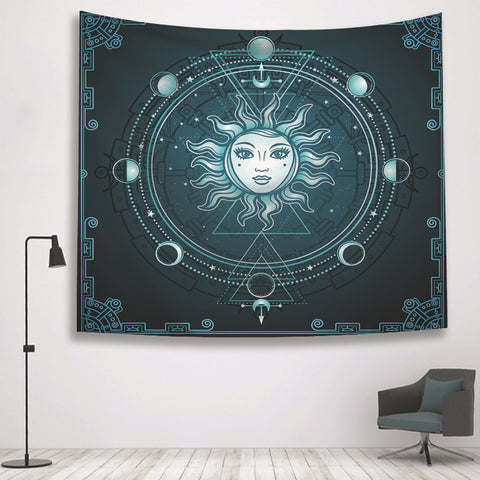 Divination Witch Hand Home Tapestry