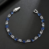 AAA Crystal Zircon Inlaid Fashion Jewelry Simple Bracelet