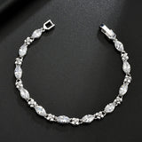 AAA Crystal Zircon Inlaid Fashion Jewelry Simple Bracelet