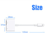 Lightning to HDMI HD display with same screen cable