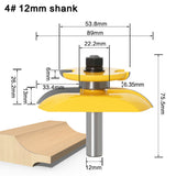 Woodworking cabinet door milling cutter