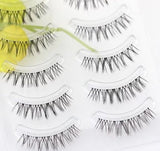 Short cross-cut half-eye curling eyelashes