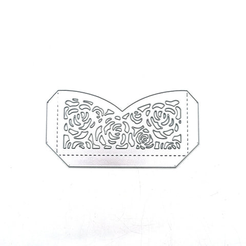 DIY carbon steel die for greeting card lace