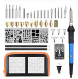 Adjustable temperature soldering iron set Engraving hot flower soldering iron soldering tool