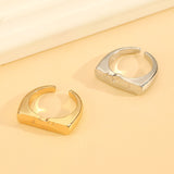 Creative Face Micro Expression Open Adjustable Ring