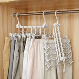 Space Saver Magic Hanging Clothes Hanger Rack