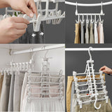 Space Saver Magic Hanging Clothes Hanger Rack