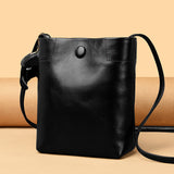 Mini New Casual All-matching Genuine Leather Women