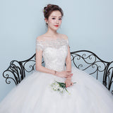 Qidi wedding dress shoulder wedding dress