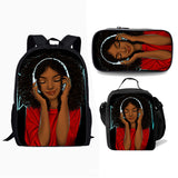 Children decompression spine backpack