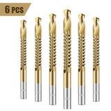 6-piece woodworking drill set