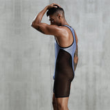 Men's one-piece swimsuit