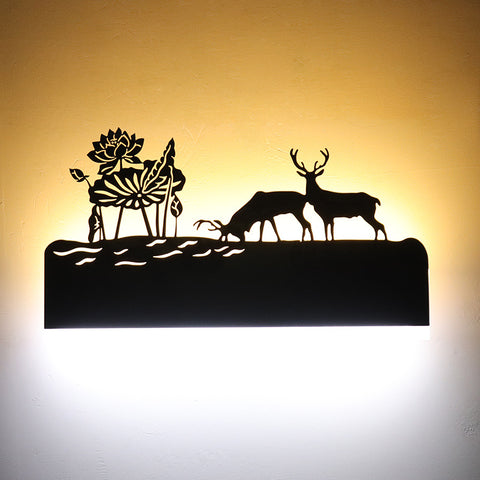 Nordic LED Acrylic Background Wall Light