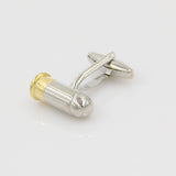 Two-tone Bullet Cufflinks French Shirt Cuff Nails