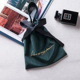 Velvet Cosmetic Bag Storage Bag Drawstring Dustproof Storage Bag