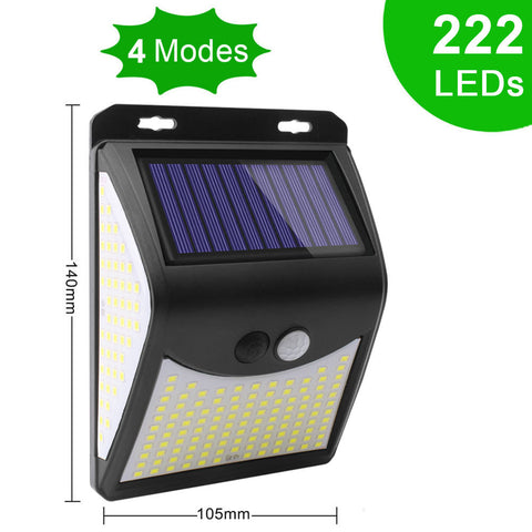 3 Mode 140 Led Garden Solar Security Lights Outdoor Motion