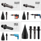 Hammer Drill And Hexagonal Hardened High-Hardness Split Drill Bit