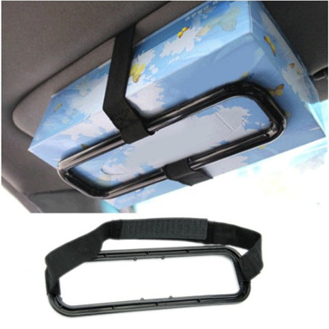 Car Sun Visor Tissue Holder Seat Back Tissue Box Cover