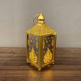 Lamp Led Eid Mubarak Decor String Lights Ramadan Kareem Decorations