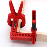 VOGVIGO 90 Degree Positioning Square Plastic Clamping Square Right Angle Clamp Woodworking Carpenter Tool Table Safe Accessories