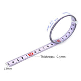 Adhesive Scale With Glue Self-adhesive Reverse Center Dividing Mechanical Ruler