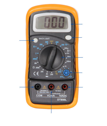 Voltage And Current Meter