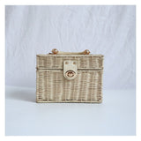 Girls Chain Handmade Rattan Bag