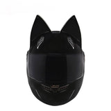 Full Helmet Locomotive Headless Rider Personality Cat Ears Full Cover