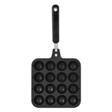 Household Hong Kong-Style Egg Waffle Pan Commercial Portable Gas Round Egg Waffle Machine Cake Cake Non-Stick Bakeware Baking Mold