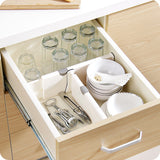 Drawer Telescopic Divider Wardrobe Layered Plastic Baffle Free Combination Cabinet Divider Board