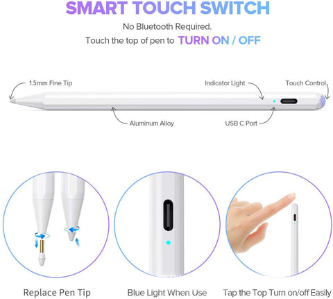 Compatible with Apple, iPad Pencil Dedicated Active Capacitive Pen Tablet Touch Screen Touch Touch Painting Stylus