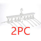 Eight in one home adult hanging foldable rotating non-slip drying rack