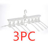 Eight in one home adult hanging foldable rotating non-slip drying rack