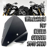 Suitable For CB650R 19-20 CB1000R Modified Front Windshield Aluminum Alloy Hood Deflector