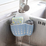 Sink Plastic Hanging Bag Kitchen Sink Storage Hanging Basket Sponge Drainage Rack Shelves