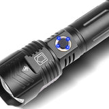 Xhp90 Usb Zoom Xhp99 Outdoor Lighting Glare Flashlight