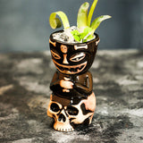 Skull Cup Pirates Of The Caribbean Tiki Hawaii Cocktail Cup Ceramic Cup Totem Cup Bar Tiki Cup