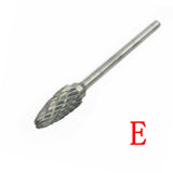 Factory Wholesale Cemented Carbide Rotary File Tungsten Steel Grinding Head Alloy Metal Wood Mold Engraving