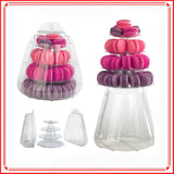 4-Layer Multifunctional Macaron Display Stand