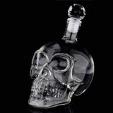 Creative Skull Glass Whisky Vodka Wine Crystal Bottle Spiri