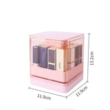 Press The Lifting Lipstick Storage Box Desktop Dust-proof Belt Cover