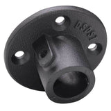 Aluminum Alloy Retro Matte Black Elbow Base Three-way Fastener