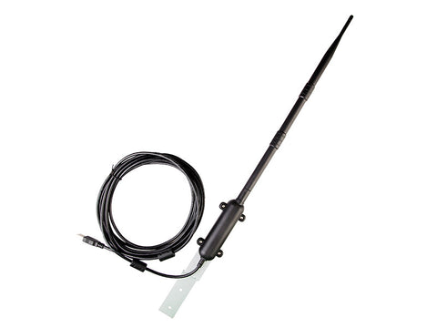 Industrial-grade Omnidirectional Outdoor Waterproof Network Card High-power Receiver 15DBI Antenna