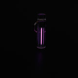 Tritium lamp fluorescent keychain